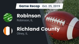 Recap: Robinson  vs. Richland County  2019