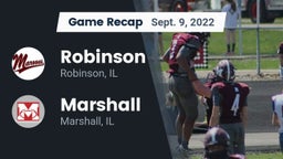 Recap: Robinson  vs. Marshall  2022