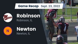 Recap: Robinson  vs. Newton  2022