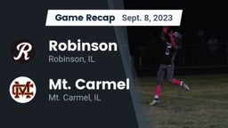 Recap: Robinson  vs. Mt. Carmel  2023