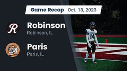 Recap: Robinson  vs. Paris  2023