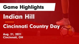 Indian Hill  vs Cincinnati Country Day  Game Highlights - Aug. 21, 2021
