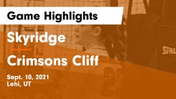 Skyridge  vs Crimsons Cliff Game Highlights - Sept. 10, 2021