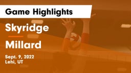 Skyridge  vs Millard  Game Highlights - Sept. 9, 2022