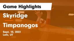 Skyridge  vs Timpanogos  Game Highlights - Sept. 10, 2022