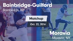 Matchup: Bainbridge-Guilford vs. Moravia  2016