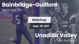 Matchup: Bainbridge-Guilford vs. Unadilla Valley  2017
