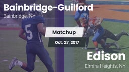 Matchup: Bainbridge-Guilford vs. Edison  2017