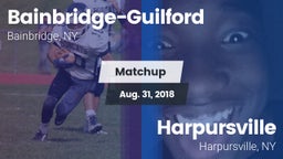 Matchup: Bainbridge-Guilford vs. Harpursville  2018