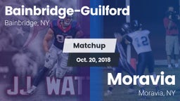 Matchup: Bainbridge-Guilford vs. Moravia  2018