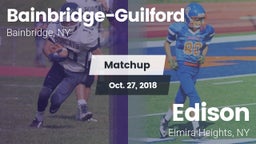 Matchup: Bainbridge-Guilford vs. Edison  2018