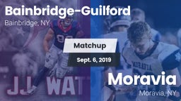 Matchup: Bainbridge-Guilford vs. Moravia  2019