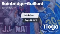 Matchup: Bainbridge-Guilford vs. Tioga  2019