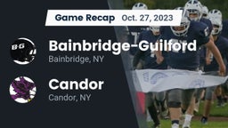 Recap: Bainbridge-Guilford  vs. Candor  2023