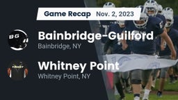 Recap: Bainbridge-Guilford  vs. Whitney Point  2023