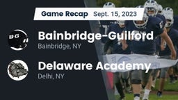 Recap: Bainbridge-Guilford  vs. Delaware Academy  2023