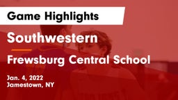 Southwestern  vs Frewsburg Central School Game Highlights - Jan. 4, 2022