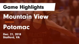 Mountain View  vs Potomac  Game Highlights - Dec. 21, 2018