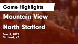 Mountain View  vs North Stafford   Game Highlights - Jan. 8, 2019