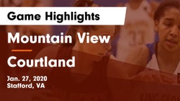 Mountain View  vs Courtland  Game Highlights - Jan. 27, 2020