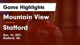 Mountain View  vs Stafford  Game Highlights - Dec. 16, 2021
