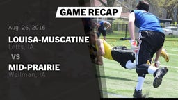 Recap: Louisa-Muscatine  vs. Mid-Prairie  2016