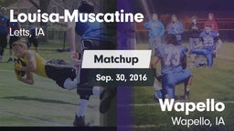 Matchup: Louisa-Muscatine vs. Wapello  2016