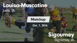 Matchup: Louisa-Muscatine vs. Sigourney  2016