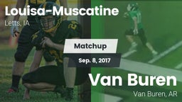 Matchup: Louisa-Muscatine vs. Van Buren  2017