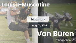 Matchup: Louisa-Muscatine vs. Van Buren  2018