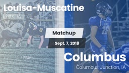 Matchup: Louisa-Muscatine vs. Columbus  2018