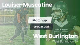 Matchup: Louisa-Muscatine vs. West Burlington  2018