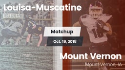 Matchup: Louisa-Muscatine vs. Mount Vernon  2018