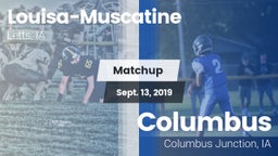 Matchup: Louisa-Muscatine vs. Columbus  2019