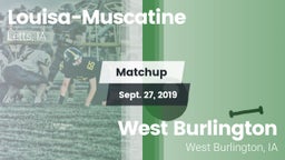 Matchup: Louisa-Muscatine vs. West Burlington  2019