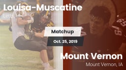 Matchup: Louisa-Muscatine vs. Mount Vernon  2019