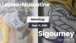 Matchup: Louisa-Muscatine vs. Sigourney  2020