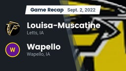 Recap: Louisa-Muscatine  vs. Wapello  2022