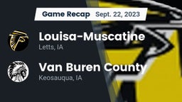 Recap: Louisa-Muscatine  vs. Van Buren County  2023