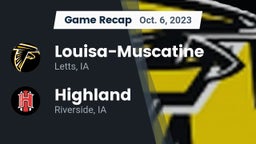Recap: Louisa-Muscatine  vs. Highland  2023