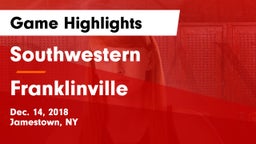Southwestern  vs Franklinville Game Highlights - Dec. 14, 2018