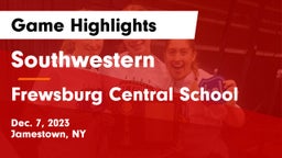 Southwestern  vs Frewsburg Central School Game Highlights - Dec. 7, 2023