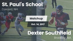 Matchup: St. Paul's vs. Dexter Southfield  2017