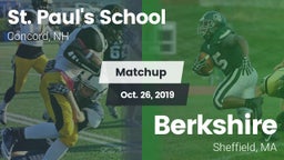 Matchup: St. Paul's vs. Berkshire  2019