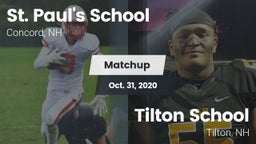 Matchup: St. Paul's vs. Tilton School 2020