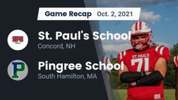 Recap: St. Paul's School vs. Pingree School 2021