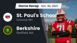 Recap: St. Paul's School vs. Berkshire  2021