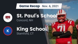 Recap: St. Paul's School vs. King School 2021