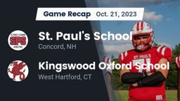 Recap: St. Paul's School vs. Kingswood Oxford School 2023