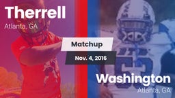Matchup: Therrell vs. Washington  2016